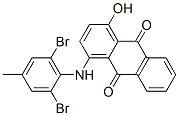 1-[(2,6-dibromo-4-methylphenyl)amino]-4-hydroxyanthraquinone CAS#: 68239-61-2