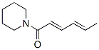 1-[(2E,4E)-1-Oxo-2,4-hexadienyl]piperidine CAS#: 61233-61-2