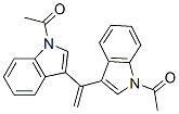 1-[3-[1-(1-acetylindol-3-yl)ethenyl]indol-1-yl]ethanone CAS#: 69262-87-9