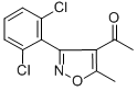 1-[3-(2,6-DICHLOROPHENYL)-5-METHYLISOXAZOL-4-YL]ETHAN-1-ONE CAS#: 70565-23-0