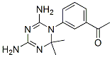 1-[3-[4,6-Diamino-1,2-dihydro-2,2-dimethyl-1,3,5-triazine-1-yl]phenyl]ethanone CAS#: 70579-34-9