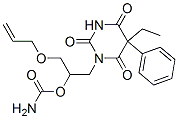 1-[3-Allyloxy-2-(aminocarbonyloxy)propyl]-5-ethyl-5-phenyl-2,4,6(1H,3H,5H)-pyrimidinetrione CAS#: 64058-17-9