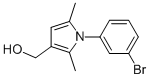 1-(3-BROMOPHENYL)-2,5-DIMETHYL-1H-PYRROLE-3-METHANOL CAS#: 677312-50-4