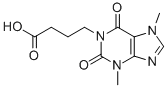 1-(3-CARBOXYPROPYL)3,7-DIMETHYL XANTHINE CAS#: 6493-07-8