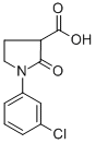 1-(3-CHLOROPHENYL)-2-OXOPYRROLIDINE-3-CARBOXYLIC ACID CAS#: 618070-35-2