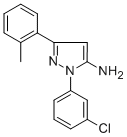1-(3-CHLOROPHENYL)-3-O-TOLYL-1H-PYRAZOL-5-AMINE CAS#: 618098-33-2