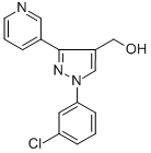 (1-(3-CHLOROPHENYL)-3-(PYRIDIN-3-YL)-1H-PYRAZOL-4-YL)METHANOL CAS#: 618383-41-8