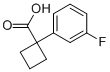 1-(3-FLUOROPHENYL)CYCLOBUTANECARBOXYLIC ACID CAS#: 179411-84-8
