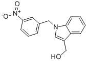1-[(3-NITROPHENYL)METHYL]-1H-INDOLE-3-METHANOL CAS#: 678182-31-5