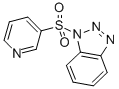 1-(3-PYRIDINYLSULFONYL)-1H-BENZOTRIAZOLE CAS#: 678173-43-8