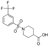 1-[[3-(TRIFLUOROMETHYL)PHENYL]SULFONYL]PIPERIDINE-4-CARBOXYLIC ACID CAS#: 630049-57-9