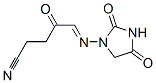 1-(((3-cyano-1-oxopropyl)methylene)amino)-2,4-imidazolidinedione CAS#: 68192-18-7