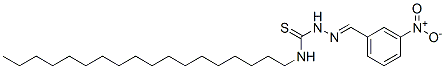 1-[(3-nitrophenyl)methylideneamino]-3-octadecyl-thiourea CAS#: 6299-31-6