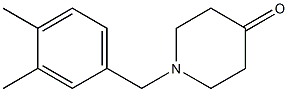 1-(3,4-DiMethylbenzyl)piperidin-4-one CAS#: 617714-65-5