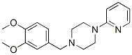 1-(3,4-Dimethoxybenzyl)-4-(2-pyridinyl)piperazine CAS#: 63978-40-5