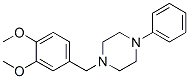 1-(3,4-Dimethoxybenzyl)-4-phenylpiperazine CAS#: 63978-39-2