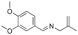 1-(3,4-dimethoxyphenyl)-N-(2-methylprop-2-enyl)methanimine CAS#: 6302-39-2