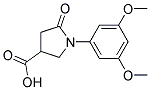1-(3,5-DIMETHOXYPHENYL)-5-OXOPYRROLIDINE-3-CARBOXYLIC ACID CAS#: 63674-90-8