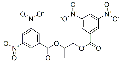1-(3,5-dinitrobenzoyl)oxypropan-2-yl 3,5-dinitrobenzoate CAS#: 7510-61-4