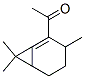 1-(3,7,7-trimethylbicyclo[4.1.0]heptenyl)ethan-1-one CAS#: 62501-24-0
