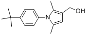 1-[4-(1,1-DIMETHYLETHYL)PHENYL]-2,5-DIMETHYL-1H-PYRROLE-3-METHANOL CAS#: 677329-38-3