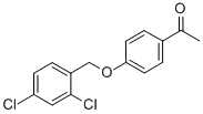 1-(4-[(2,4-DICHLOROBENZYL)OXY]PHENYL)-1-ETHANONE CAS#: 61292-27-1