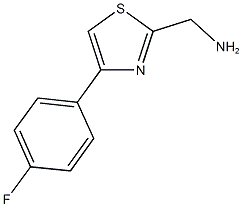 1-[4-(4-fluorophenyl)-1,3-thiazol-2-yl]methanamine(SALTDATA: FREE) CAS#: 643723-43-7