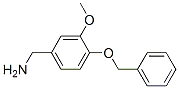 1-[4-(BENZYLOXY)-3-METHOXYPHENYL]METHANAMINE CAS#: 67023-43-2