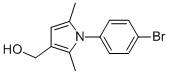 1-(4-BROMOPHENYL)-2,5-DIMETHYL-1H-PYRROLE-3-METHANOL CAS#: 676469-41-3