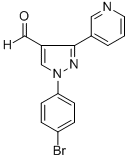 1-(4-BROMOPHENYL)-3-(PYRIDIN-3-YL)-1H-PYRAZOLE-4-CARBALDEHYDE CAS#: 618099-05-1