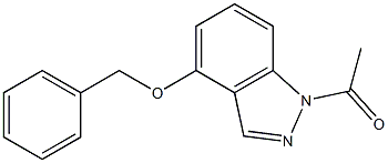 1-(4-(Benzyloxy)-1H-indazol-1-yl)ethanone CAS#: 65361-84-4