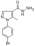 1-(4-Bromophenyl)-5-methyl-1H-pyrazole-4-carboxylicacidhydrazide CAS#: 618092-50-5