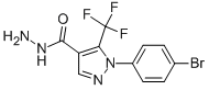 1-(4-Bromophenyl)-5-trifluoromethyl-1H-pyrazole-4-carboxylicacidhydrazide CAS#: 618090-98-5