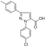 1-(4-CHLOROPHENYL)-3-P-TOLYL-1H-PYRAZOLE-5-CARBOXYLIC ACID CAS#: 618102-10-6
