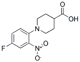 1-(4-FLUORO-2-NITROPHENYL)PIPERIDINE-4-CARBOXYLIC ACID CAS#: 648917-79-7