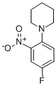 1-(4-FLUORO-2-NITROPHENYL)PIPERIDINE CAS#: 719-70-0