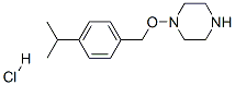 1-(4-ISOPROPYLPHENYL)-METHOXY PIPERAZINE HCL CAS#: 67914-91-4
