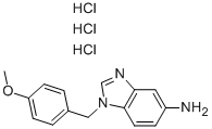 1-(4-METHOXY-BENZYL)-1H-BENZOIMIDAZOL-5-YLAMINE TRIHYDROCHLORIDE CAS#: 177843-57-1