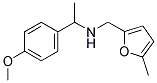 [1-(4-METHOXY-PHENYL)-ETHYL]-(5-METHYL-FURAN-2-YL-METHYL)-AMINE CAS#: 626216-18-0