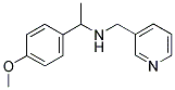 [1-(4-METHOXY-PHENYL)-ETHYL]-PYRIDIN-3-YLMETHYL-AMINE CAS#: 626216-09-9