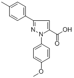 1-(4-METHOXYPHENYL)-3-P-TOLYL-1H-PYRAZOLE-5-CARBOXYLIC ACID CAS#: 618102-31-1