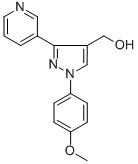 (1-(4-METHOXYPHENYL)-3-(PYRIDIN-3-YL)-1H-PYRAZOL-4-YL)METHANOL CAS#: 618383-39-4