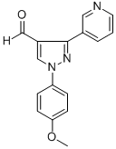 1-(4-METHOXYPHENYL)-3-(PYRIDIN-3-YL)-1H-PYRAZOLE-4-CARBALDEHYDE CAS#: 618101-69-2