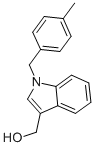 1-[(4-METHYLPHENYL)METHYL]-1H-INDOLE-3-METHANOL CAS#: 664317-83-3