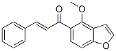 1-(4-Methoxybenzofuran-5-yl)-3-phenyl-2-propen-1-one CAS#: 64280-20-2