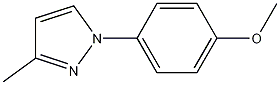 1-(4-Methoxyphenyl)-3-methyl-1H-pyrazole CAS#: 68338-28-3