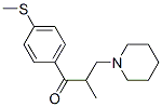 (-)-1-[4-(Methylthio)phenyl]-3-piperidino-2-methyl-1-propanone CAS#: 69567-02-8