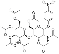 1-(4-NITROPHENYL)-N,N'-DIACETYL-3,6,3',4',6'-PENTA-O-ACETYLCHITOBIOSIDE CAS#: 7284-19-7