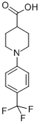 1-(4-TRIFLUOROMETHYLPHENYL)PIPERIDINE-4-CARBOXYLIC ACID CAS#: 607354-69-8