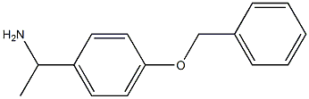 1-[4-(benzyloxy)phenyl]ethanamine CAS#: 65746-45-4